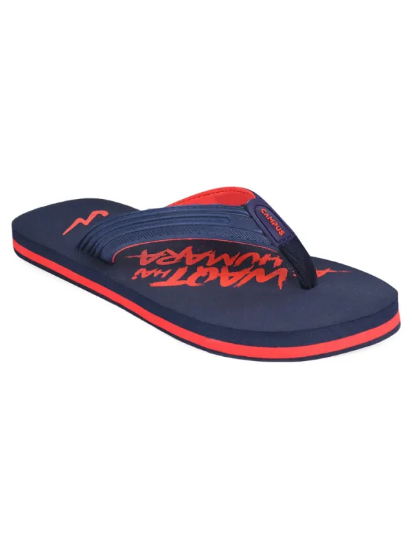 GC-1046 Navy Men's Flip Flops sold by Campus Shoes