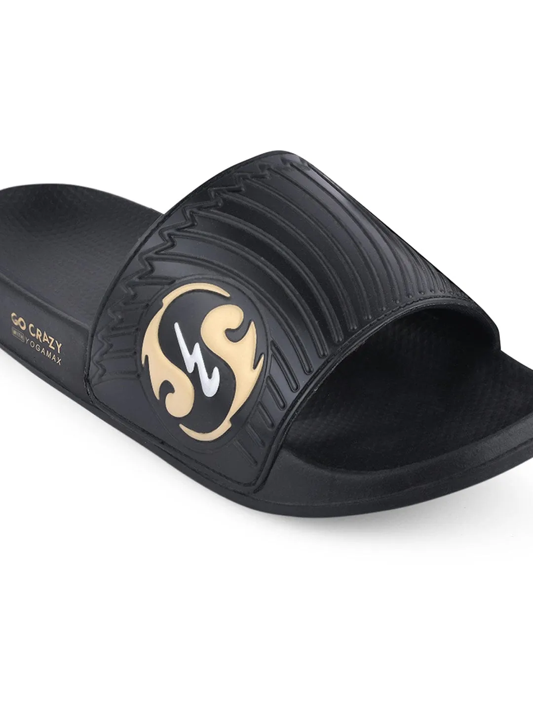 SL-430 Black Men's Slides sold by Campus Shoes product image thumbnail 5