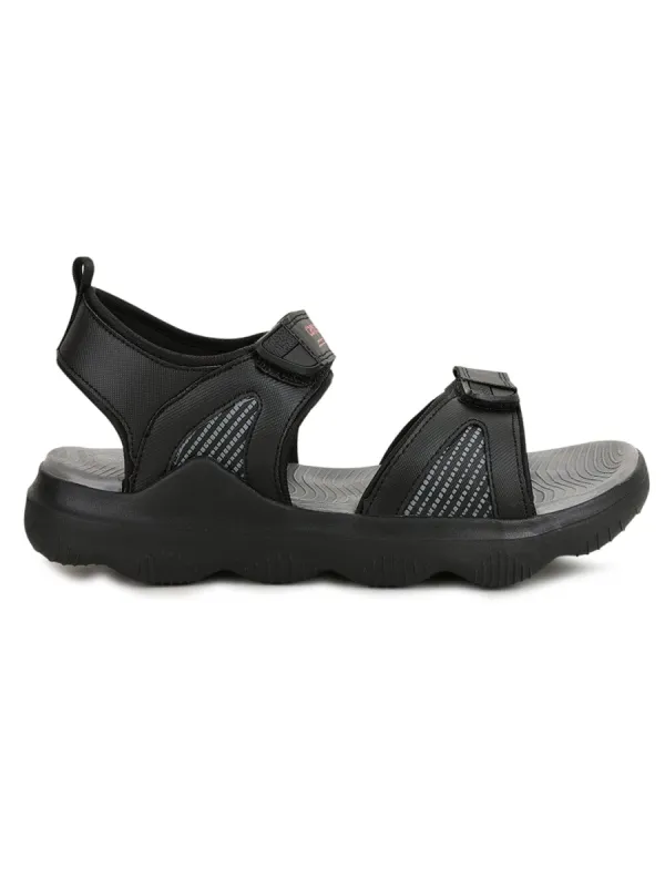 2GC-06 Black Men's Sandals sold by Campus Shoes