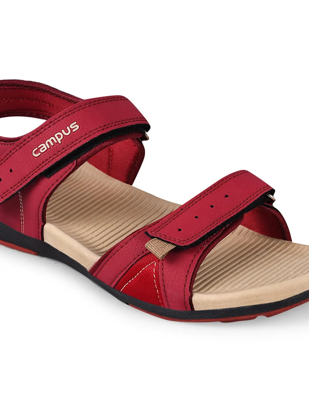 2GC-16 Red Men's Sandals sold by Campus Shoes product image thumbnail 5