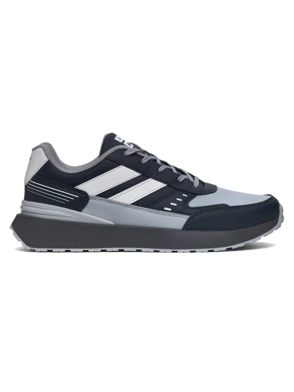 KNICK Grey Men's Sneakers sold by Campus Shoes