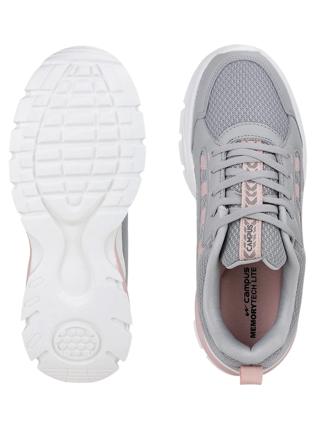 BLISS Grey Women's Sneakers sold by Campus Shoes product image thumbnail 5