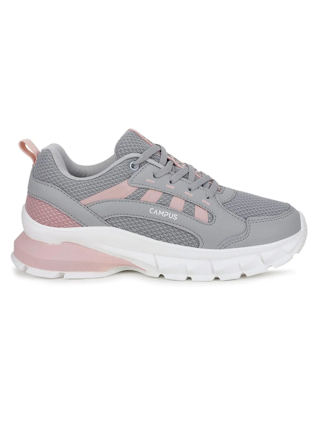 BLISS Grey Women's Sneakers sold by Campus Shoes