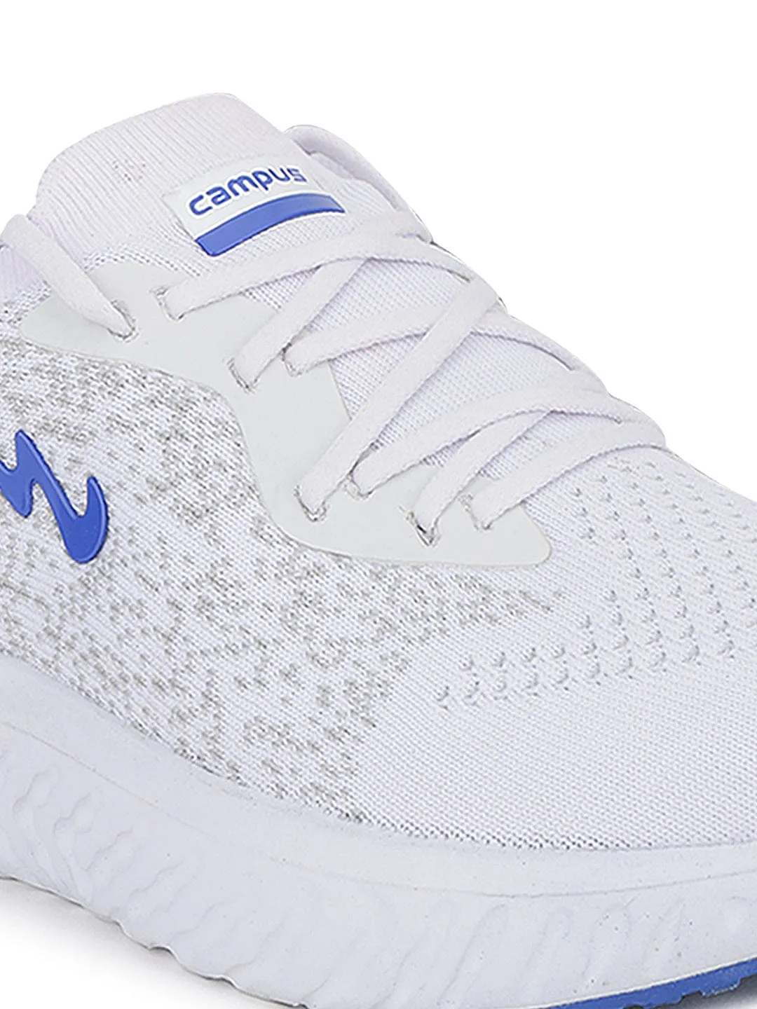 PRIX PLUS White Men's Running Shoes sold by Campus Shoes product image thumbnail 5