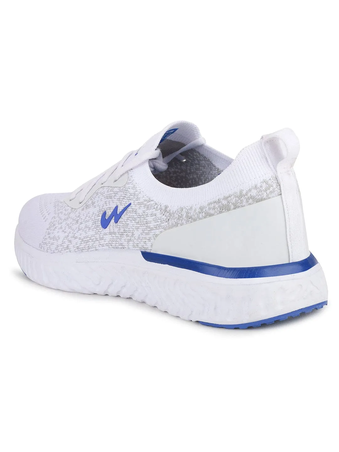 PRIX PLUS White Men's Running Shoes sold by Campus Shoes product image thumbnail 3