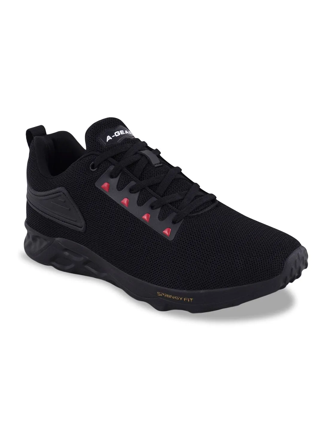 AGR-006 Black Men's Sports Shoes sold by Campus Shoes product image thumbnail 2