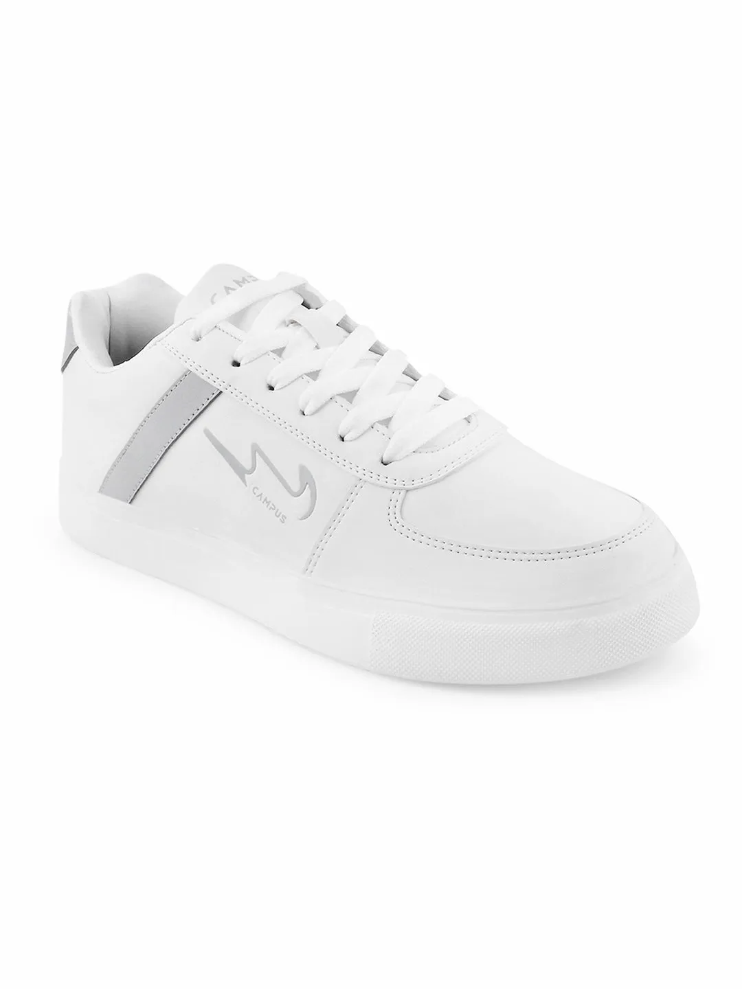 CAMP CLINT White Men's Sneakers sold by Campus Shoes product image thumbnail 2