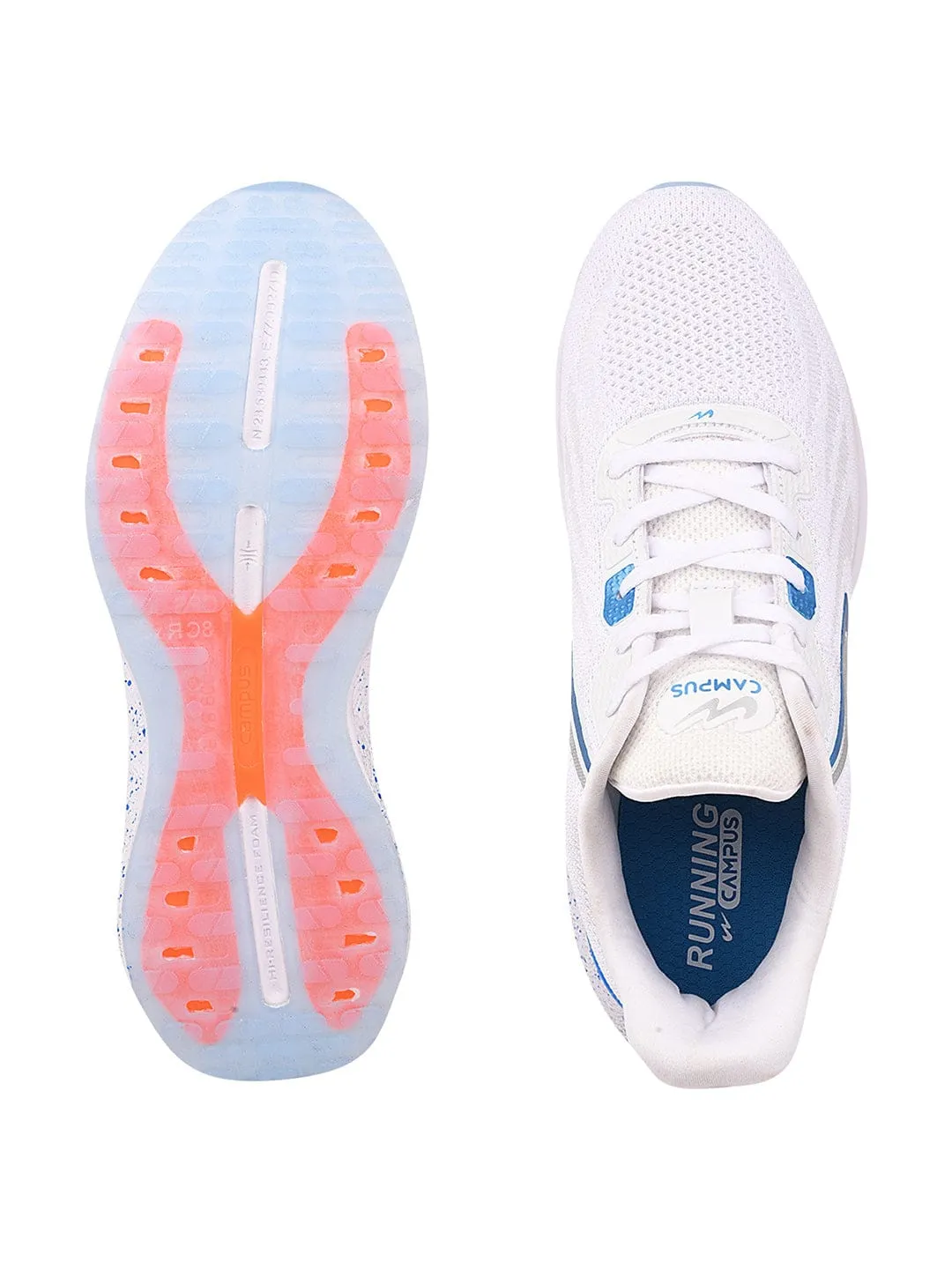 SWITCH White Men's Running Shoes sold by Campus Shoes product image thumbnail 4