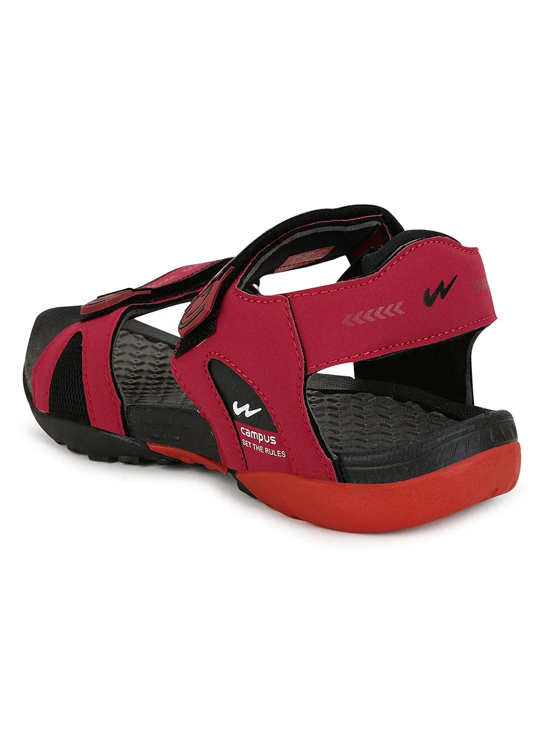 GC-18 Black Men's Sandals sold by Campus Shoes product image thumbnail 3