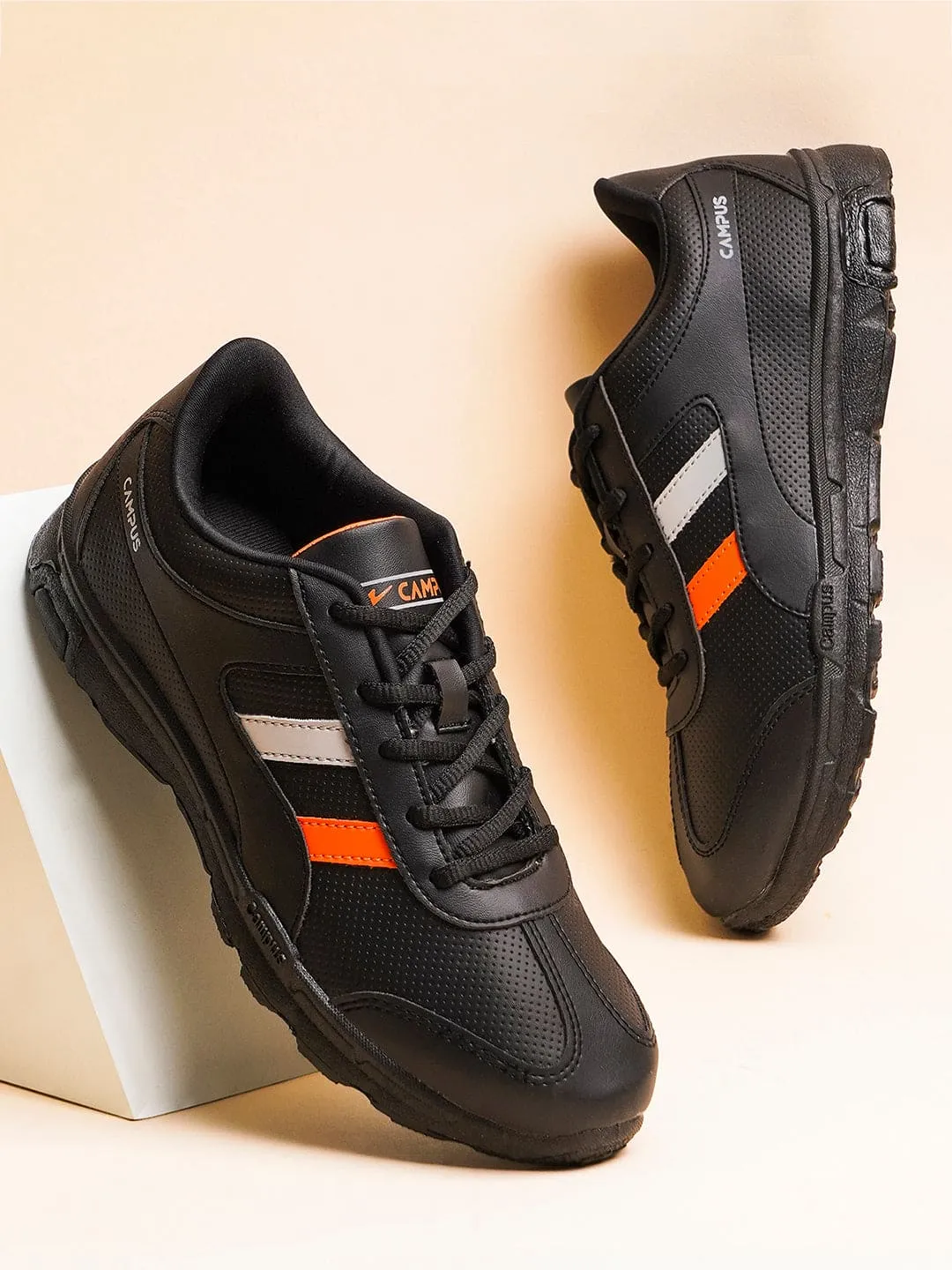 BP-726 Black Men's Sports Shoes sold by Campus Shoes product image thumbnail 5