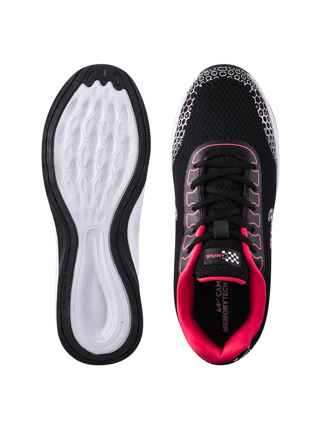 BEACH Black Women's Running Shoes sold by Campus Shoes product image thumbnail 5