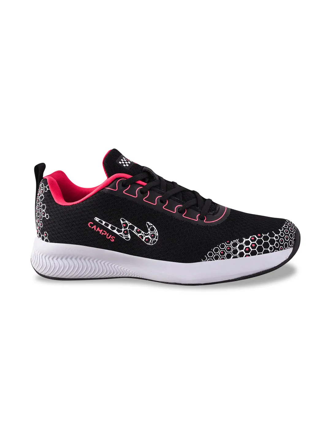 BEACH Black Women's Running Shoes sold by Campus Shoes