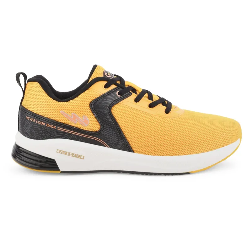 CAMP-SLASHER Yellow Men's Running Shoes sold by Campus Shoes