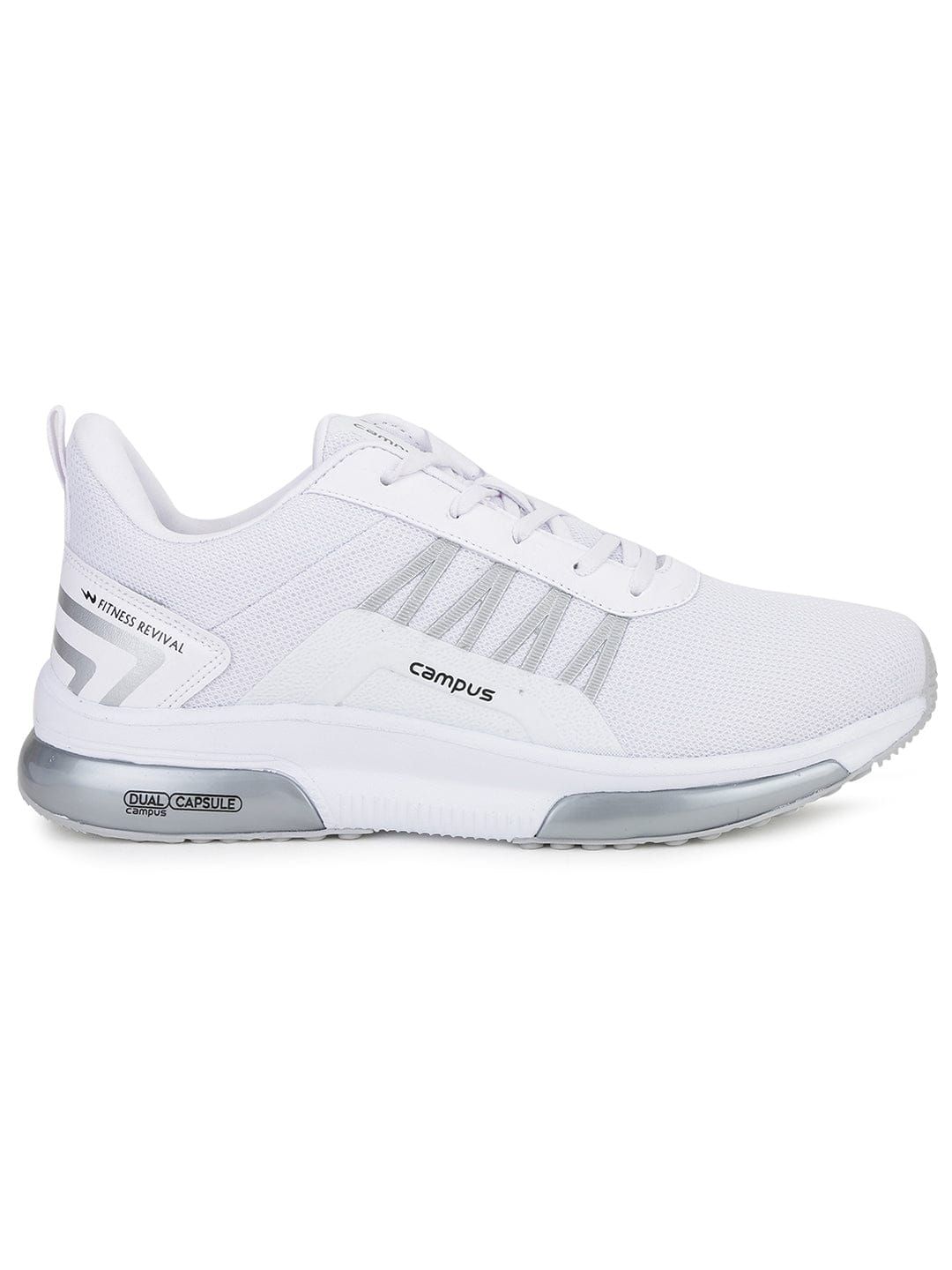 BRAZIL PRO White Men's Running Shoes sold by Campus Shoes