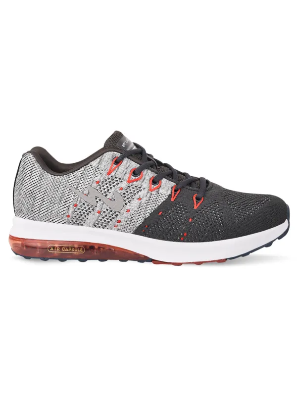 PERIS Light Grey Men's Running Shoes sold by Campus Shoes