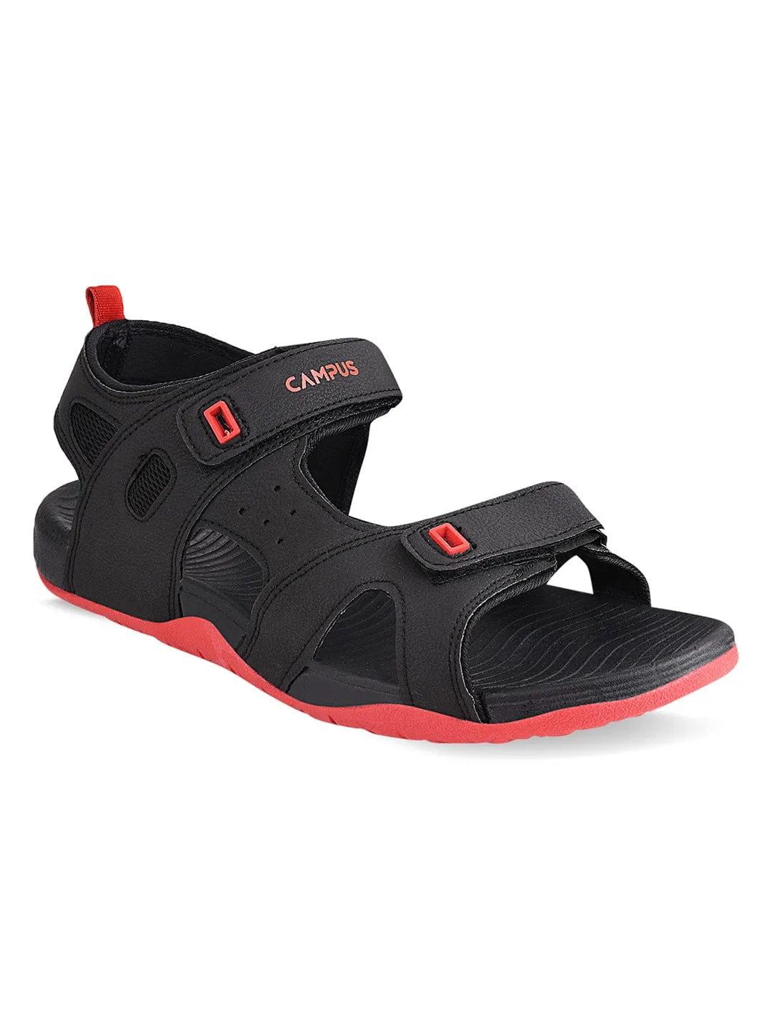 GC-2215 Black Men's Sandals sold by Campus Shoes product image thumbnail 2