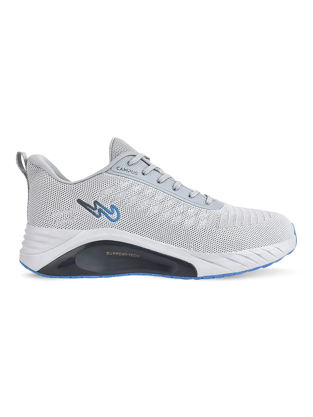 NIDO Grey Men's Running Shoes sold by Campus Shoes