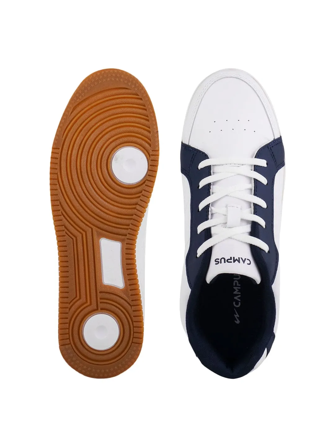 OG-07 White Men's Sneakers sold by Campus Shoes product image thumbnail 4