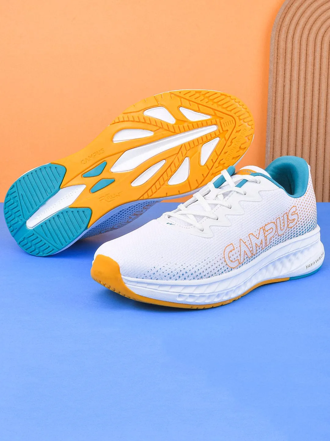 CAMP-OPERA White Men's Running Shoes sold by Campus Shoes product image thumbnail 5