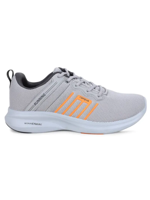 METEOR Grey Men's Running Shoes sold by Campus Shoes