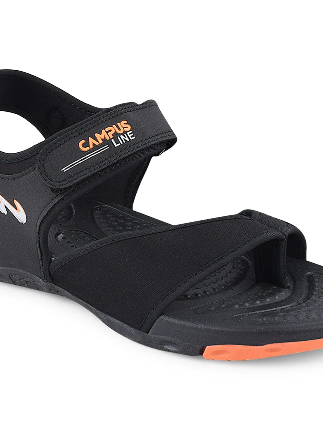 GC-2306 Black Men's Sandals sold by Campus Shoes product image thumbnail 5