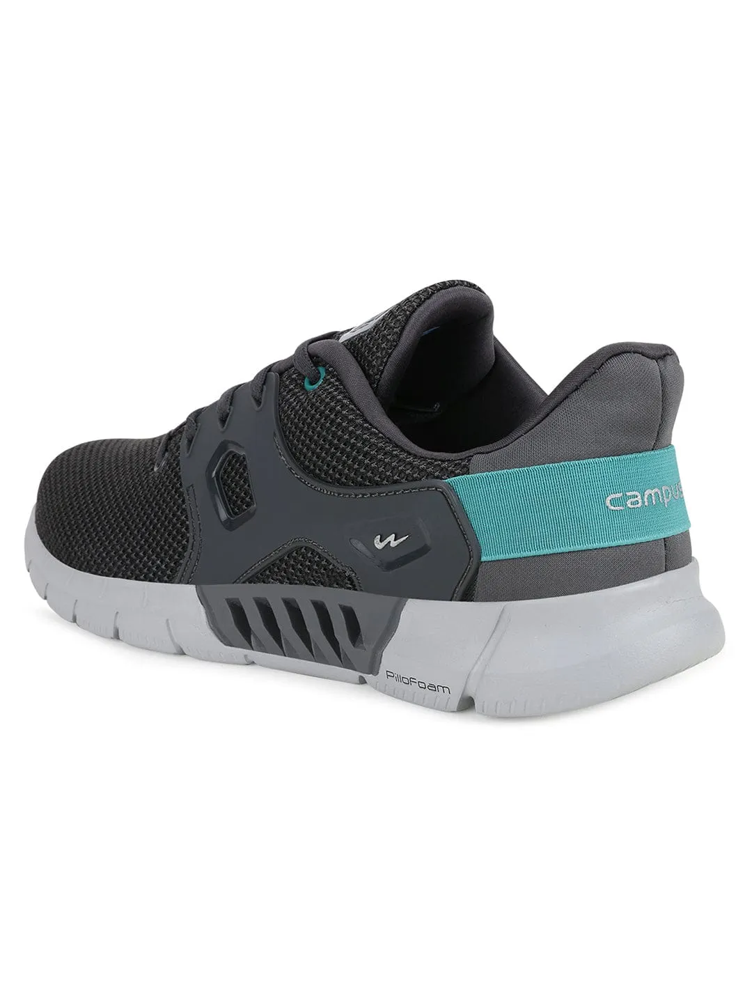 TIGOR Grey Men's Running Shoes sold by Campus Shoes product image thumbnail 3