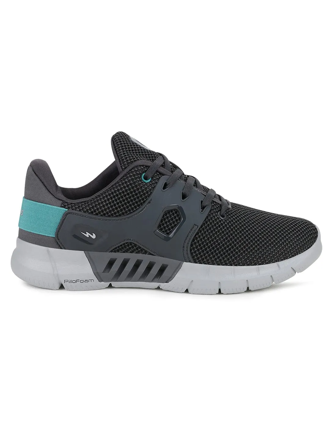 TIGOR Grey Men's Running Shoes sold by Campus Shoes