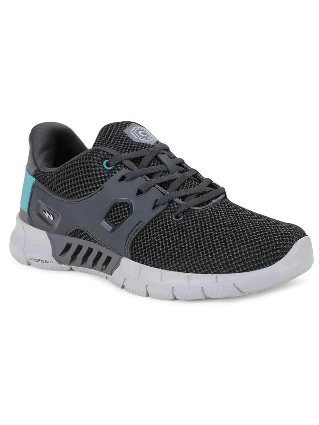 TIGOR Grey Men's Running Shoes sold by Campus Shoes product image thumbnail 2