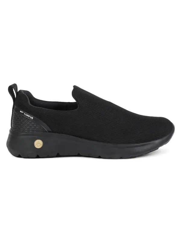 CAMP WAY Black Men's Walking Shoes sold by Campus Shoes