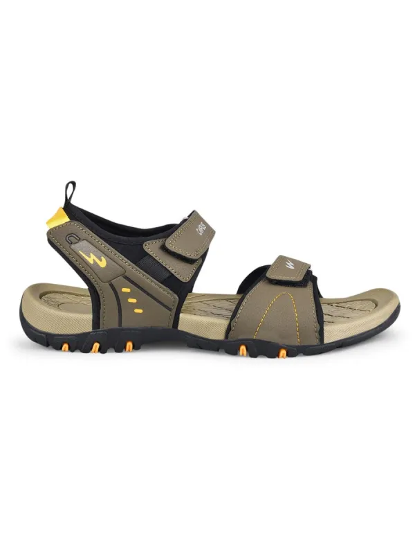 GC-22111 Green Men's Sandals sold by Campus Shoes