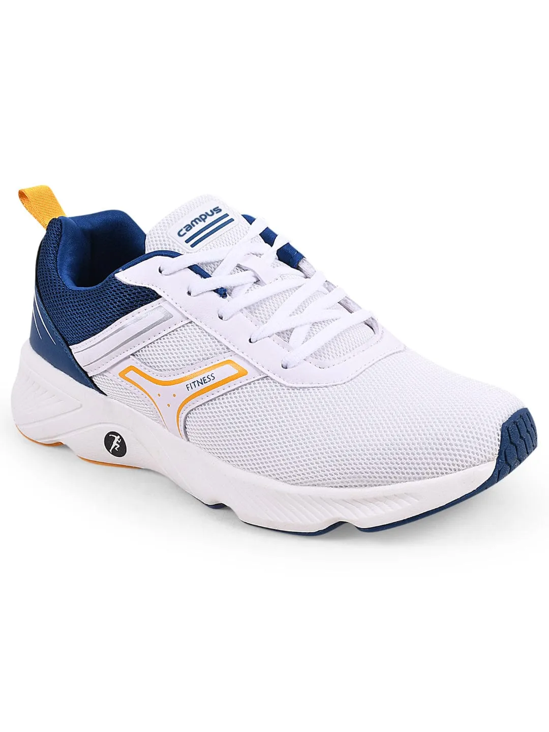 HURRICANE White Men's Running Shoes sold by Campus Shoes product image thumbnail 2