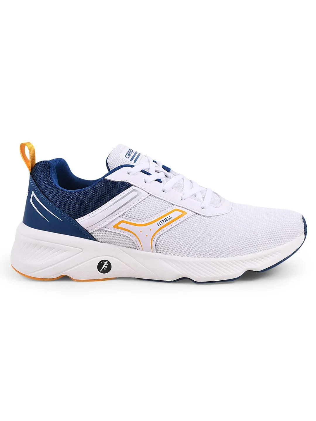 HURRICANE White Men's Running Shoes sold by Campus Shoes