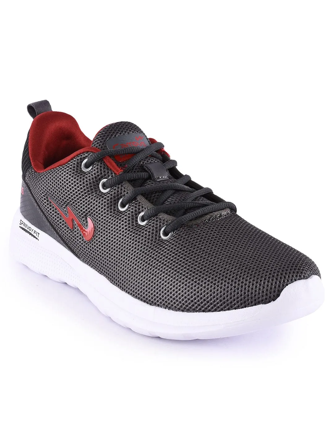 CRUNCH Grey Men's Running Shoes sold by Campus Shoes product image thumbnail 2