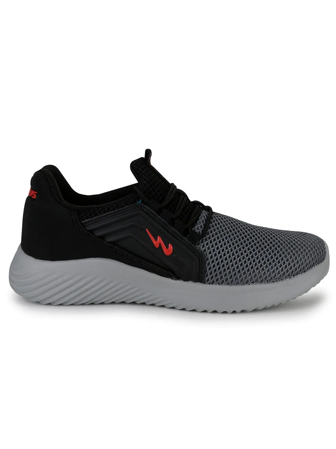TYSON Pro Grey Men's Walking Shoes sold by Campus Shoes