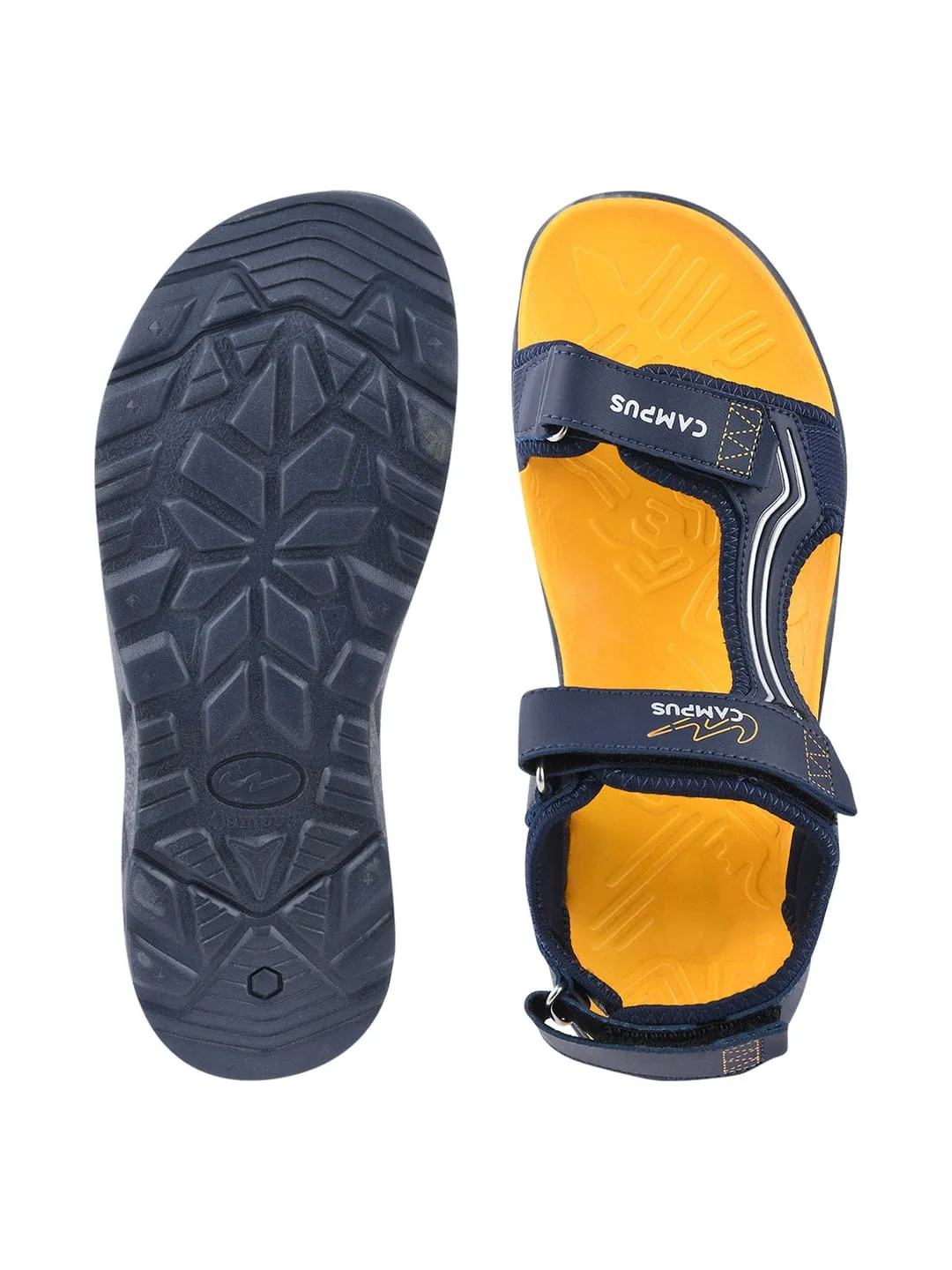 CAMP DRAG Blue Men's Sandals sold by Campus Shoes product image thumbnail 4