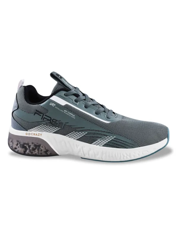 FIRST Grey Men's Running Shoes sold by Campus Shoes