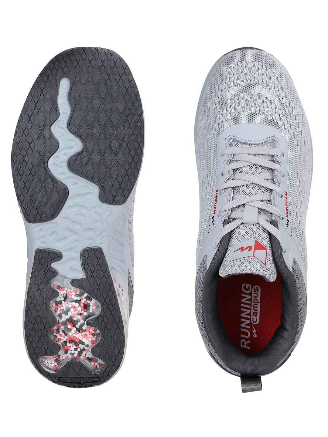 CRUZER Grey Men's Running Shoes sold by Campus Shoes product image thumbnail 5