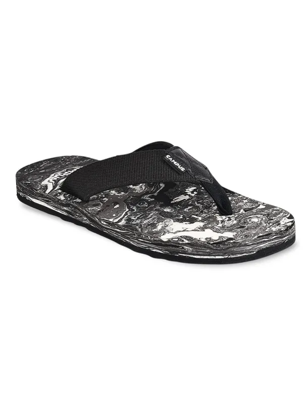 GC-1040 Black Men's Flip Flops sold by Campus Shoes