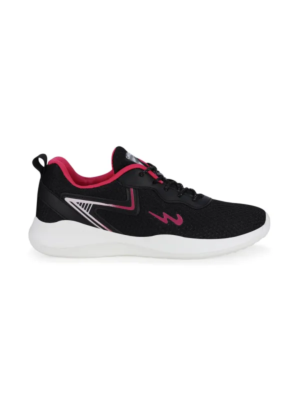 BARE Black Women's Running Shoes sold by Campus Shoes