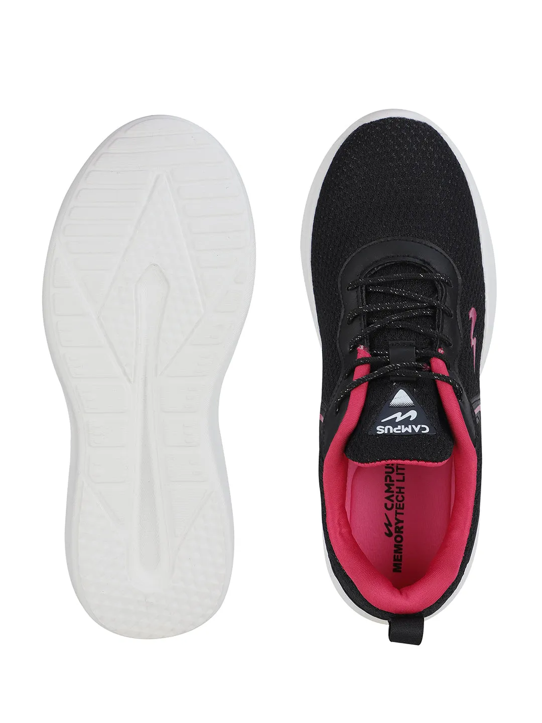 BARE Black Women's Running Shoes sold by Campus Shoes product image thumbnail 5