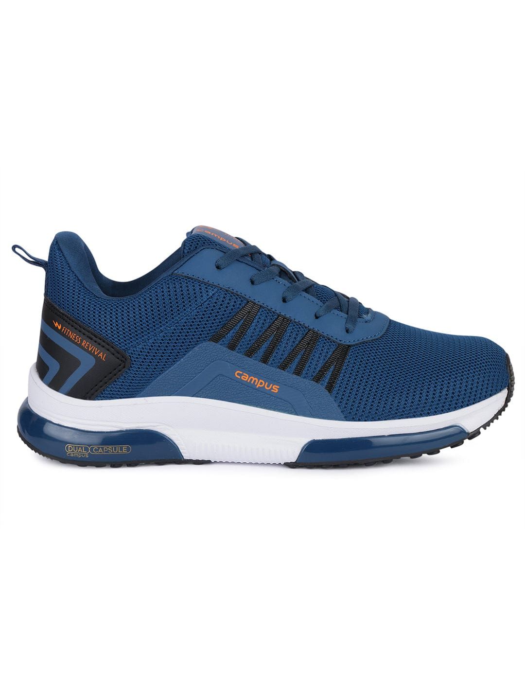 BRAZIL PRO Blue Men's Running Shoes sold by Campus Shoes