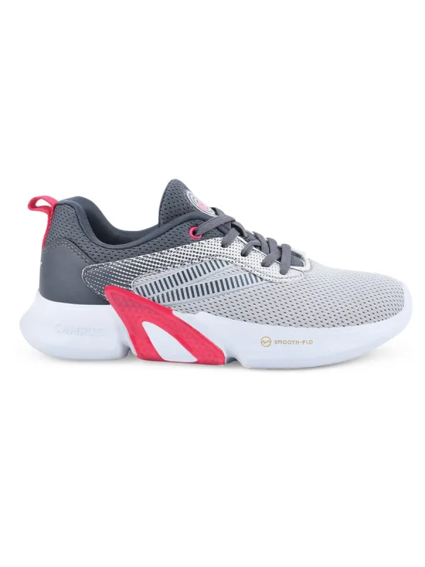 CAMP-RUBY Grey Women's Sneakers sold by Campus Shoes
