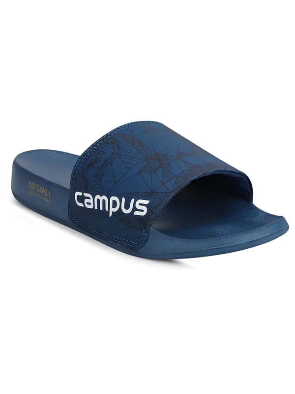 GC-SL-303 Blue Men's Slides sold by Campus Shoes