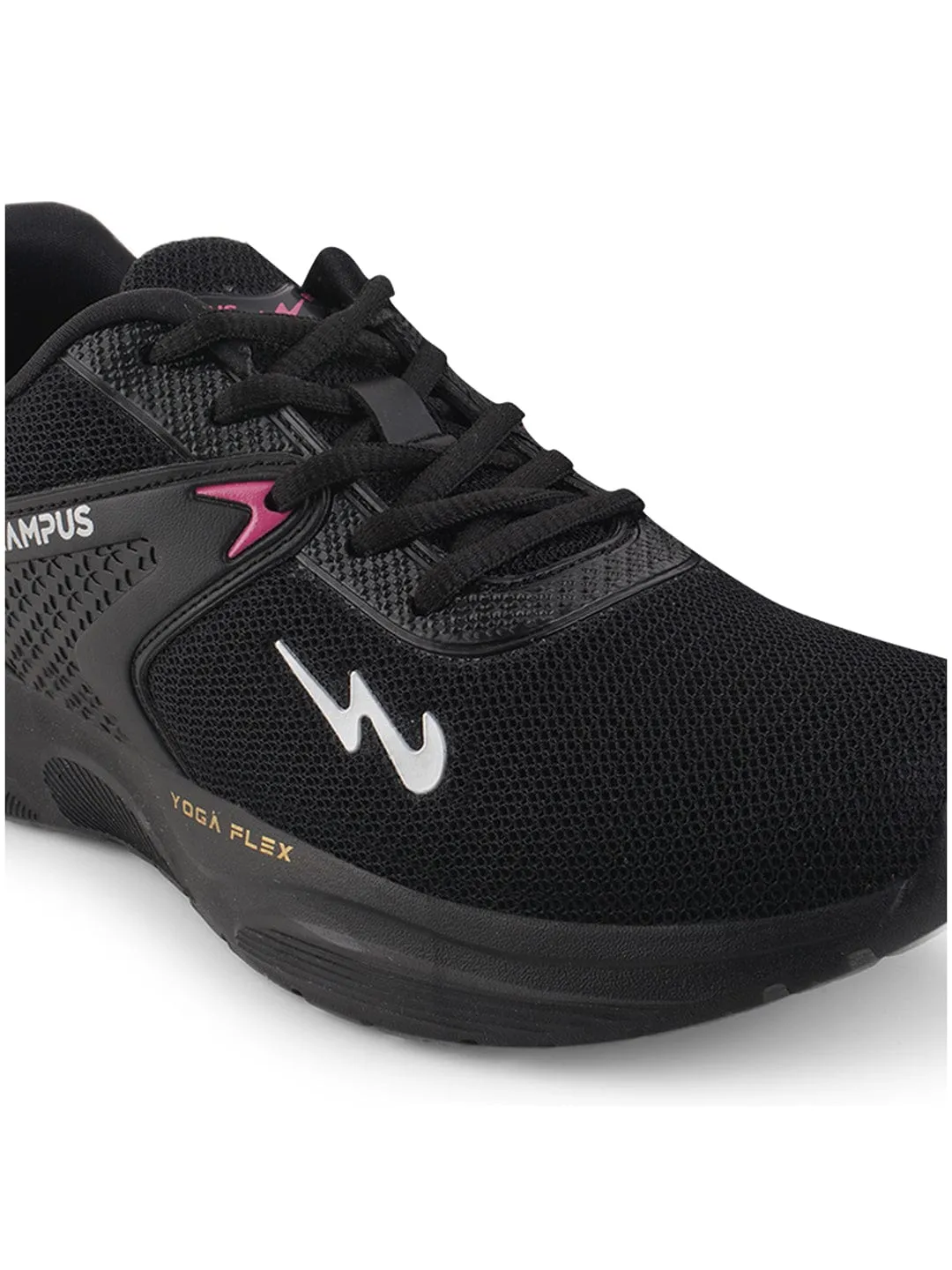 CAMP SIMPY Black Women's Running Shoes sold by Campus Shoes product image thumbnail 4
