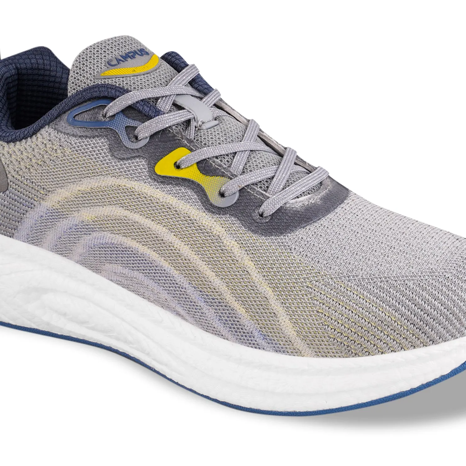 HYPE Grey Men's Running Shoes sold by Campus Shoes product image thumbnail 4