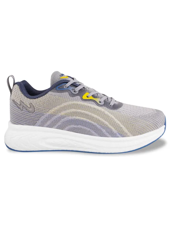 HYPE Grey Men's Running Shoes sold by Campus Shoes