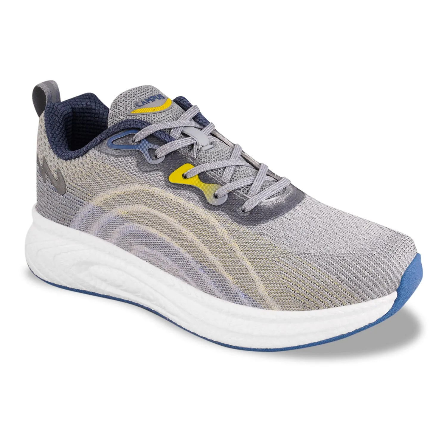 HYPE Grey Men's Running Shoes sold by Campus Shoes product image thumbnail 2