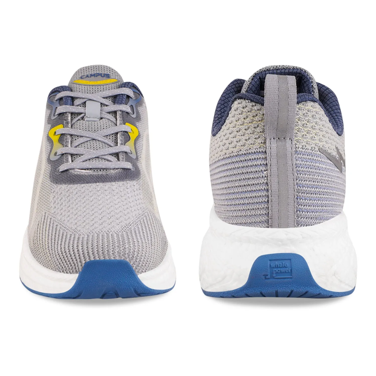 HYPE Grey Men's Running Shoes sold by Campus Shoes product image thumbnail 5