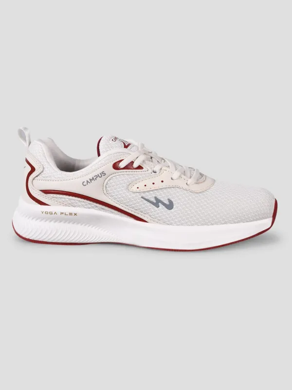 CAMP-CLANCY White Women's Running Shoes sold by Campus Shoes