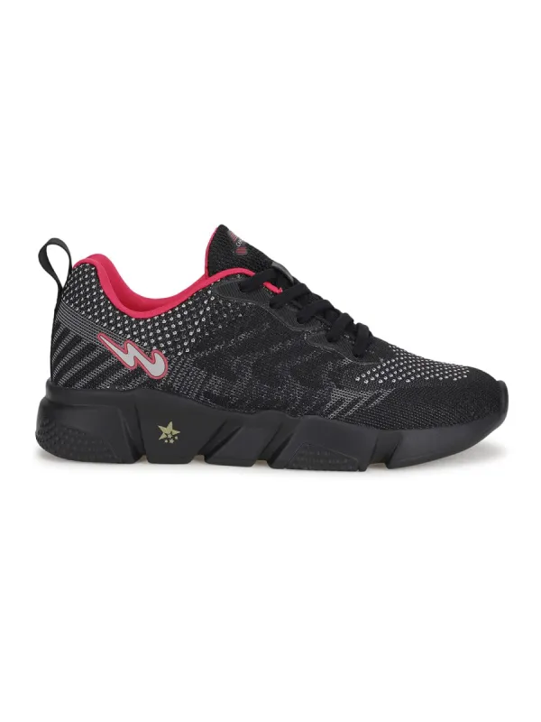 JULIAN Black Women's Sports Shoes sold by Campus Shoes